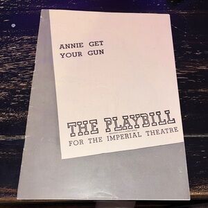 Annie Get Your Gun Playbill from 1948